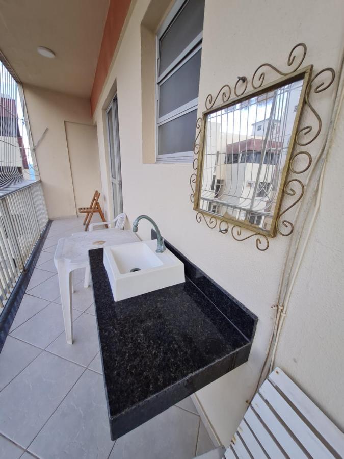 Apt Centro 50 M Mar, Wi-Fi, Completo, Local Top Guarapari Eksteriør bilde