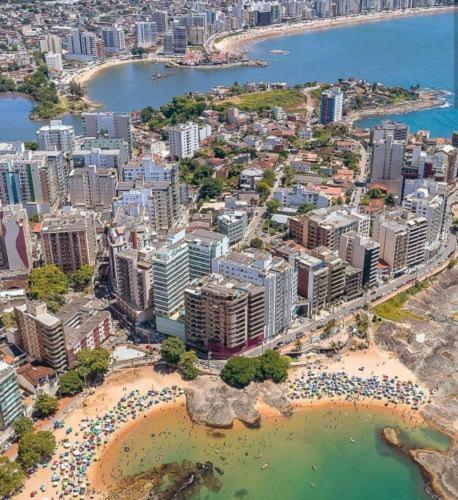 Apt Centro 50 M Mar, Wi-Fi, Completo, Local Top Guarapari Eksteriør bilde